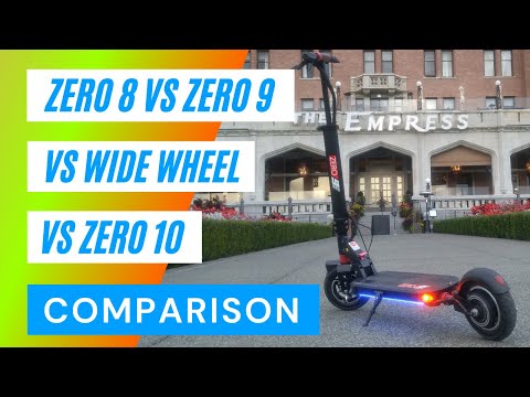 Big Guy Electric Scooter Review - Zero 8 Zero 9 Zero 10 Mercane Wide Wheel