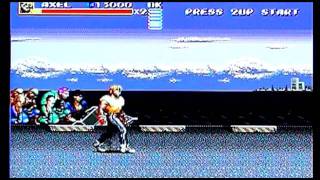 Streets Of Rage 3 on Sega Mega Drive. Gameplay & Commentary