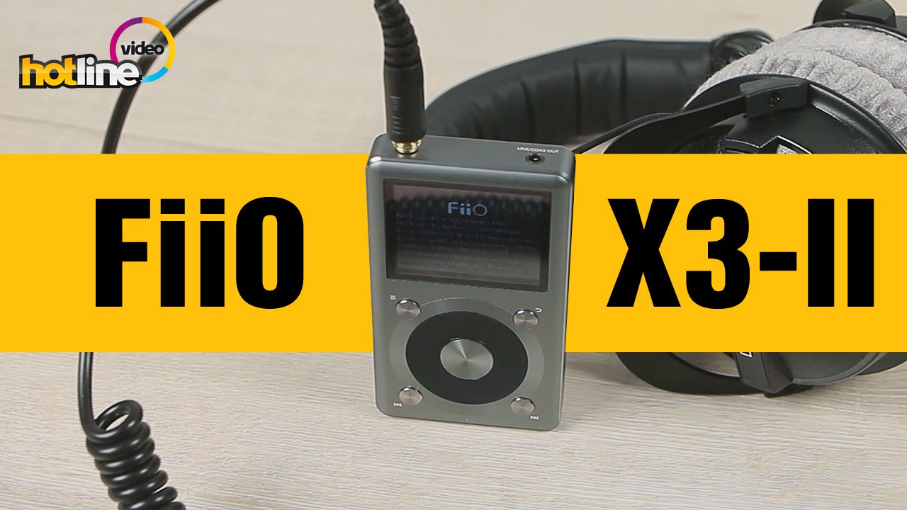 Плеер FIIO X3 II, черный