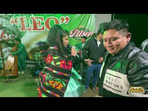 Noemí Huaman y Omar Pacheco en cochamarca 2024