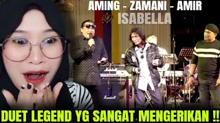 Download lagu THE MOST MIND-BLOWING LEGENDARY DUET‼️AMING Spring - ZAMANI Slam - AMIR Ukays 🇲🇾 Isabella REACTIO... mp3