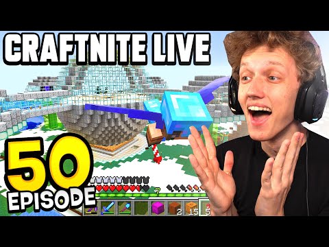 Craftnite: Episode 50 LIVE - MEGA BASE EXPANSION!