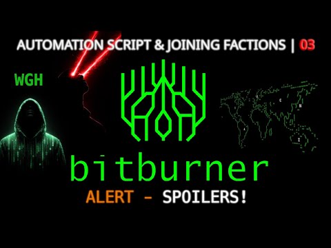 Bitburner 03 Automation Script Joining Factions