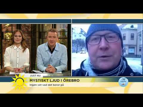 Mystiskt oljud i Örebro - Nyhetsmorgon (TV4)