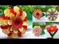 4 Types of Flower - How to Make Paper Flower - Home Decoration Craft
