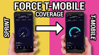 How Sprint Customers Can Force Their Phones to use T-Mobile for Coverage!