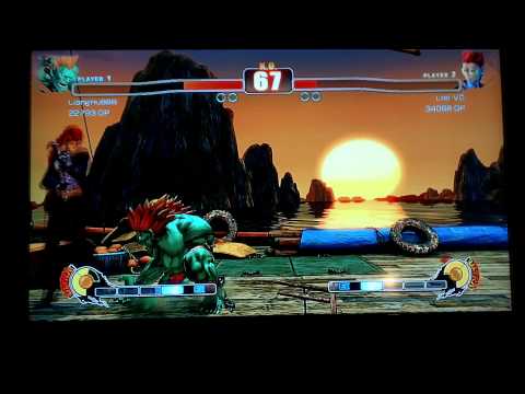 Street Fighter 4 LiangHuBBB VS Lee_VJ