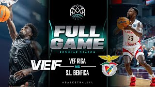VEF Riga v SL Benfica | Full Game | Basketball Champions League 2022/23