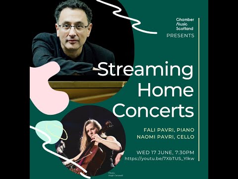 CMS Home Concert Series - Fali Pavri and Naomi Pavri