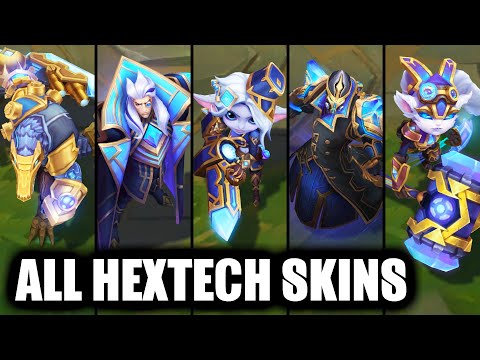 All Hextech Skins Spotlight (League of Legends)
