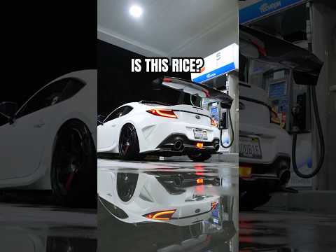 Big wing or no? #subaru #brz #toyota #gr86 #jdm #widebody