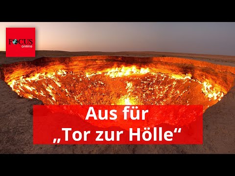 Tor zur Hölle“ wird nun nach Jahrzehnten gelöscht