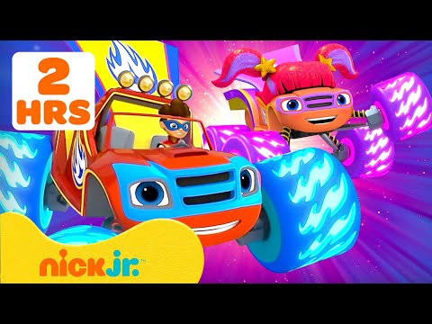Blaze | Blaze und Sparkle verwandeln sich in Superhelden und MEHR Rettungen! | Nick Jr. Deutschland