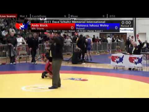 Schultz Greco 74kg Andy Bisek (MN Storm) vs. Mateusz Wolny (POL)