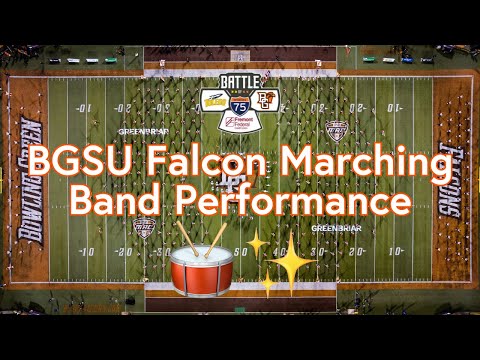 2025 BGSU Marching Band Performance