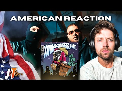 Asche x Aschkobar x Felix Blume - XMASSAKER V | American Reacts to German Rap