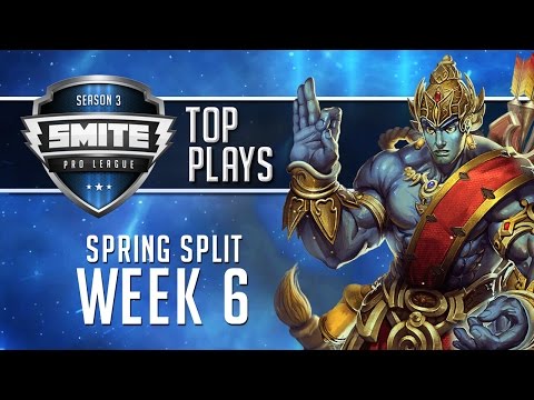 SMITE Pro League 2016 - Week 6 Top Plays (Spring Split)