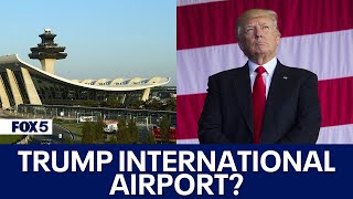 [討論] 美國多機場被提議改名川普機場