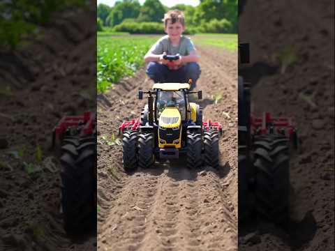 My New Rc Tractor Review Testing #farming #automobile #xcavator #rc_toys #agriculture #shorts_feed