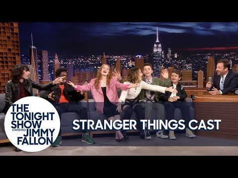 The Stranger Things Cast Teaches Jimmy the "Chicken Noodle Soup" Song