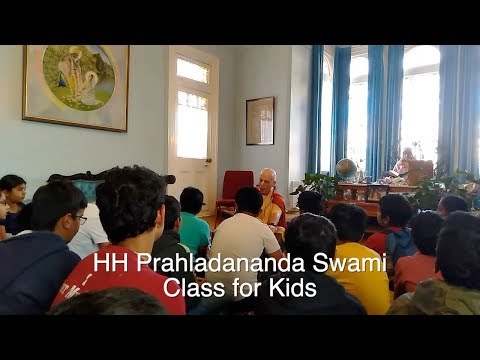 HH Prahladananda Swami Class for Kids