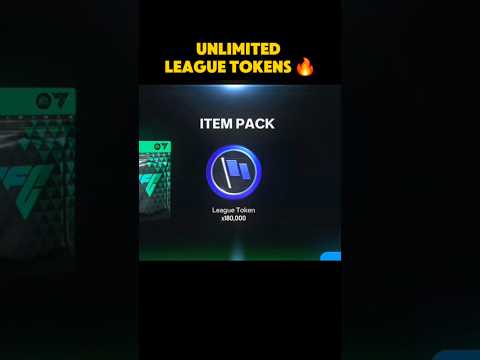 UNLIMITED LEAGUE TOKENS GLITCH 🤯 #fcmobile
