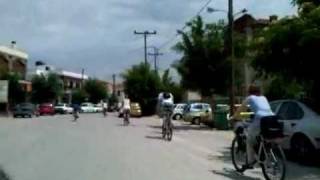 preview picture of video 'Cycling in Kalloni village.'
