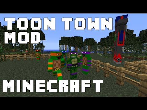 Mod Spotlight: TOON TOWN!!! (Minecraft)