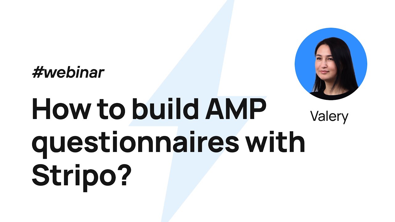 How to Buil AMP Quizzes with Stripo