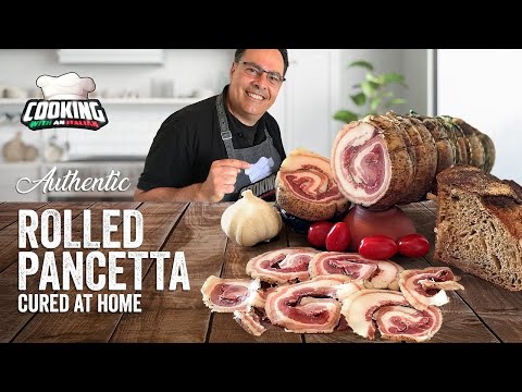Step by Step Cured ROLLED PANCETTA In Your Fridge at Home Authentically Italian (No Curing Powders)