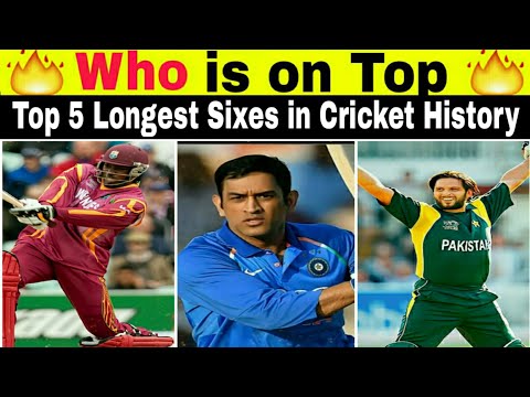 Longest Sixes in Cricket History || Top 5 Longest Sixes #MsDhoni #Shorts by Cricket Crush