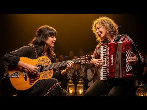 The Most Magical Fusion!!! Spanish Guitar & Accordion | Inspiring Instrumental Playlist