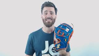 Video thumbnail: SSK Ikigai Series Robinson Cano 11.5" Baseball Glove: RC115
