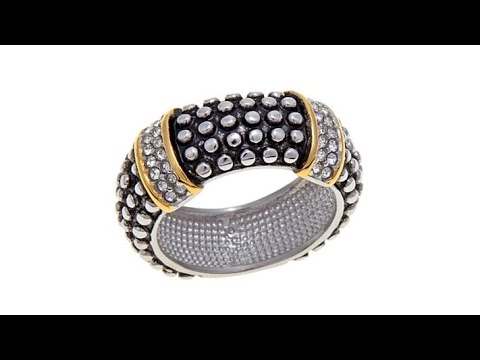 Emma Skye Jewelry Designs Popcorn Crystal Band Ring