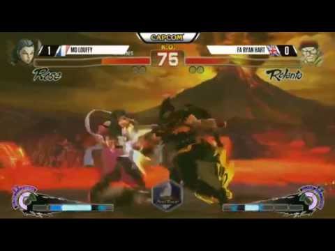 USF4 - MD Louffy [Rose] vs FA Ryan Hart [Rolento/Sagat] Hypespotting4 - 2015