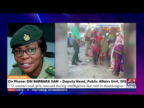 Ghana Immigration Service deports 105 foreign nationals after anti-trafficking operation.