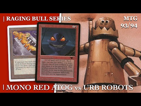 Atog (Mono R) vs Robots (URb) | Ep1. RBS '22 | Old School Magic the Gathering (MTG 93/94) | 545