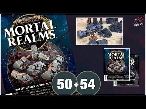 DOMINION OF SIGMAR TIMEWORN RUINS UNBOX | BUILD | SIZE GUIDE - Mortal Realms 50 & 54 Warcry & AoS