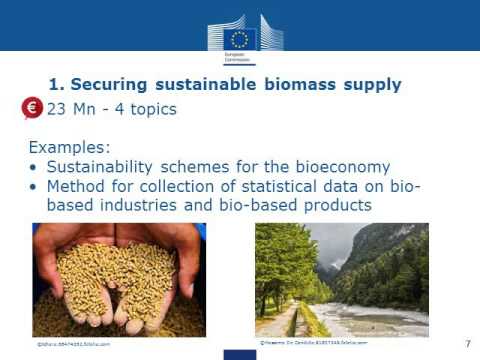 H2020 SC2 call Bio-based innovation for sustainable goods and services