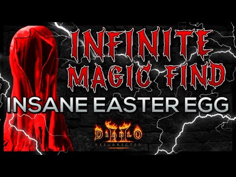 INFINITE MAGIC FIND??? | THE MOST INSANE EASTER EGG IN DIABLO 2 EVER