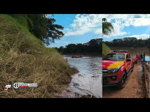 Jovem desaparece nas águas do Rio Ivaí em Douradina ao tentar recupera barco