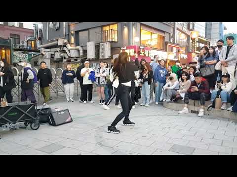 20230421 홍대 Nname#엔네임 (Yu Kagawa 카가와 유-효진) 버스킹 04 - POP! _ NAYEON