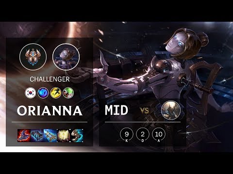 Orianna Mid vs Pantheon - KR Challenger Patch 10.3