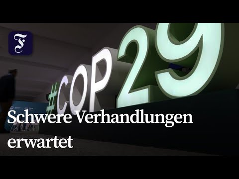 COP29: German government expects tough negotiations at UN climate conference
