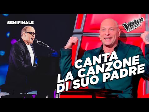 Luigi Fontana sings “Il Mondo” of his father Jimmy, Semifinal | The Voice Senior Italy 2025