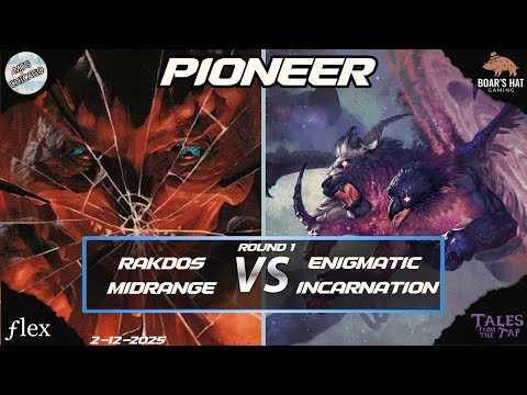 Rakdos Midrange VS Enigmatic Incarnation  [MTG Pioneer Round 1]