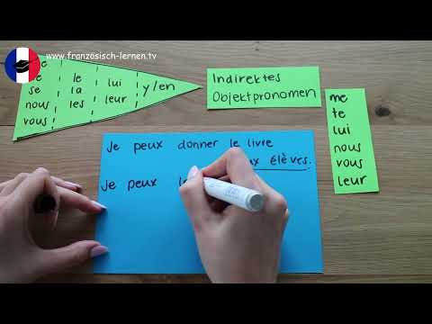 Französisch lernen Indirektes Objektpronomen (IOB) einfach erklärt!