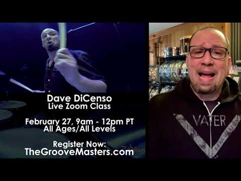 Dave DiCenso LIVE Zoom Class Promo