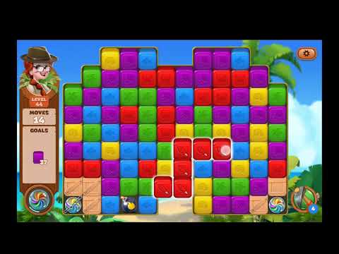 Lost Island Blast Adventure Level 44 NO BOOSTERS - A S GAMING