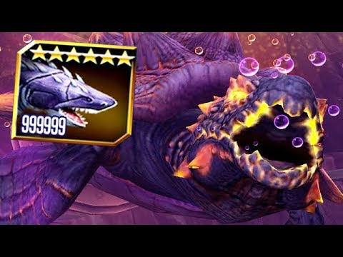 999999 MEGALODON vs AKUPARA 81 BOSS (JURASSIC WORLD)